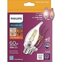 Algopix Similar Product 7 - Philips B11 E12 Candelabra LED Bulb