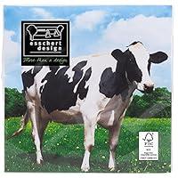 Algopix Similar Product 1 - Esschert Design TP182 Cow Napkins