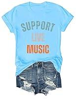 Algopix Similar Product 9 - Support Live Music Tshirt Support Live