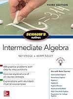 Algopix Similar Product 18 - Schaums Outline of Intermediate