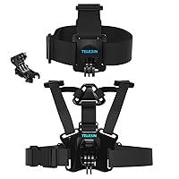 Algopix Similar Product 12 - TELESIN Head Strap Belt Mount Chest
