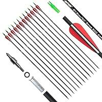 Algopix Similar Product 17 - ANTSIR 30Inch Archery Carbon Arrow for