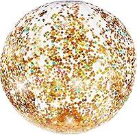 Algopix Similar Product 9 - Poolcandy Glitter Beach Ball Silver