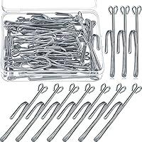 Algopix Similar Product 9 - 50 Pieces Slip on Drapery Hooks Metal