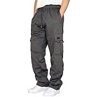 Algopix Similar Product 9 - Alalaso Mens Heavyweight Cargo Fleece