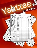 Algopix Similar Product 18 - Yahtzee Score Pads Large Print Book of