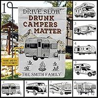 Algopix Similar Product 13 - Custom Drive Slow Drunk Campers Matter