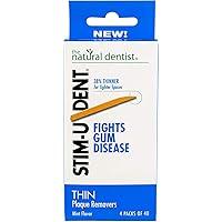 Algopix Similar Product 16 - StimUDent Thin Picks 4 Packets Of 40
