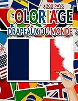 Algopix Similar Product 7 - Coloriage drapeaux du monde Apprenez