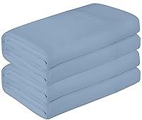 Algopix Similar Product 8 - Royale Linen 2 Pack Bulk Flat Sheet Set