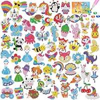 Algopix Similar Product 9 - ACSAUMMY Diamond Art Stickers 60pcs