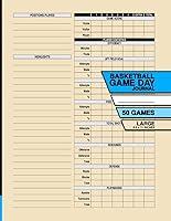 Algopix Similar Product 6 - Basketball Game Day Journal Record and