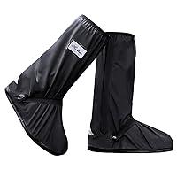 Algopix Similar Product 8 - USHTH Black Waterproof Rain Boot Shoe