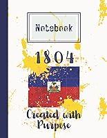 Algopix Similar Product 3 - Haiti Notebook 1804 Created with