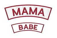 Algopix Similar Product 2 - Mama and Babe Rocker Patch Set