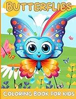 Algopix Similar Product 3 - Butterflies Coloring Book For Kids