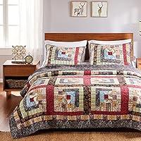 Algopix Similar Product 12 - Greenland Home Colorado Lodge Quilt