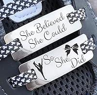 Algopix Similar Product 11 - Cheer Shoe Charms Cheer Shoe Tags