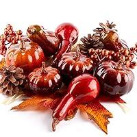 Algopix Similar Product 20 - Autumn Pinecones Raffia Berry