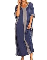 Algopix Similar Product 2 - Bloggerlove Caftan Nightgowns for Women