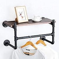 Algopix Similar Product 17 - JIANZHUO Industrial Pipe Clothing Rack