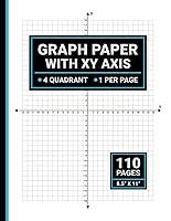 Algopix Similar Product 1 - Graph Paper With X and Y Axis 4