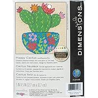 Algopix Similar Product 12 - DIMENSIONS Happy Cactus Needlepoint