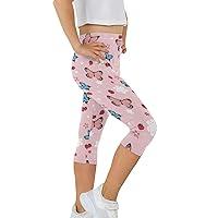 Algopix Similar Product 11 - Epaihaiy Butterfly Strawberry Leggings