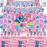 Algopix Similar Product 5 - Stitch Party Supplies Birthday Party