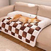 Algopix Similar Product 6 - FUNNYFUZZY Pet Couch Covers for Sofa
