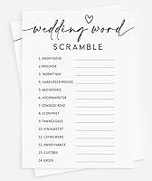 Algopix Similar Product 18 - All Ewired Up 50 Wedding Word Scramble