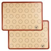 Algopix Similar Product 3 - Silicone Macaron Baking Mat  Set of 2