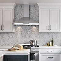 Algopix Similar Product 6 - CAVALIERE Range Hood 30 Inch Wall