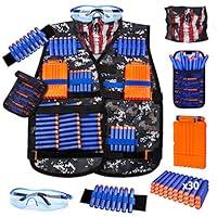 Algopix Similar Product 6 - Kids Tactical Vest Kit for Nerf Guns