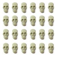 Algopix Similar Product 17 - Honbay 50PCS Mini Plastic Skull Heads