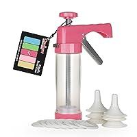Algopix Similar Product 16 - Clear Cookie Press Gun Kit with 16