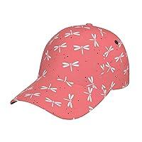 Algopix Similar Product 16 - Baseball Cap Dragonfly Print Pattern