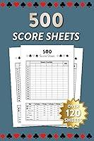 Algopix Similar Product 16 - 500 Score Sheets Over 120 Sheets For