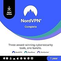 Algopix Similar Product 12 - NordVPN Complete  1Year  VPN 