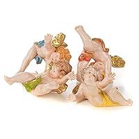 Algopix Similar Product 1 - Holyart Angels 4 Pieces Fontanini 6cm