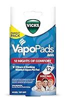 Algopix Similar Product 19 - Vicks Vapo Pad Family Pack, 12 Count