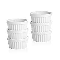 Algopix Similar Product 12 - Sweese 8 oz Ramekins Set of 6 Creme