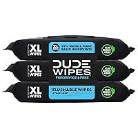 Algopix Similar Product 13 - DUDE Wipes  Flushable Wipes  3 Pack