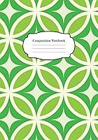 Algopix Similar Product 14 - Composition Notebook w Green Retro