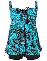 Algopix Similar Product 14 - Hilor Womens Retro Pin UP Ruched