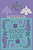 Algopix Similar Product 2 - NOTEBOOK GOOD LUCK RETRO STYLED