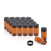 Algopix Similar Product 14 - ALWSCI 5 Dram Amber Glass Vials Small