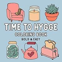 Algopix Similar Product 4 - Time To Hygge Coloring Book Cute and