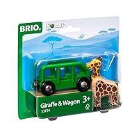 Algopix Similar Product 6 - BRIO World  33724 Giraffe and Wagon