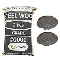 Algopix Similar Product 20 - 2 Pack Civrowii 0000 Steel Wool Hole